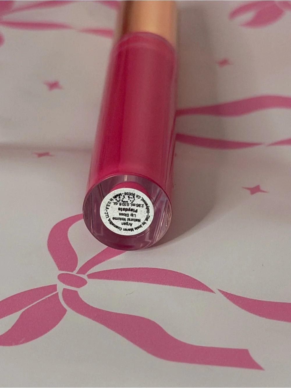 Josie Maran Pink Lip Gloss